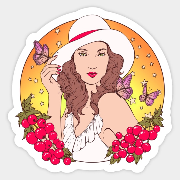 Kir Royal Sticker by jennyalamode